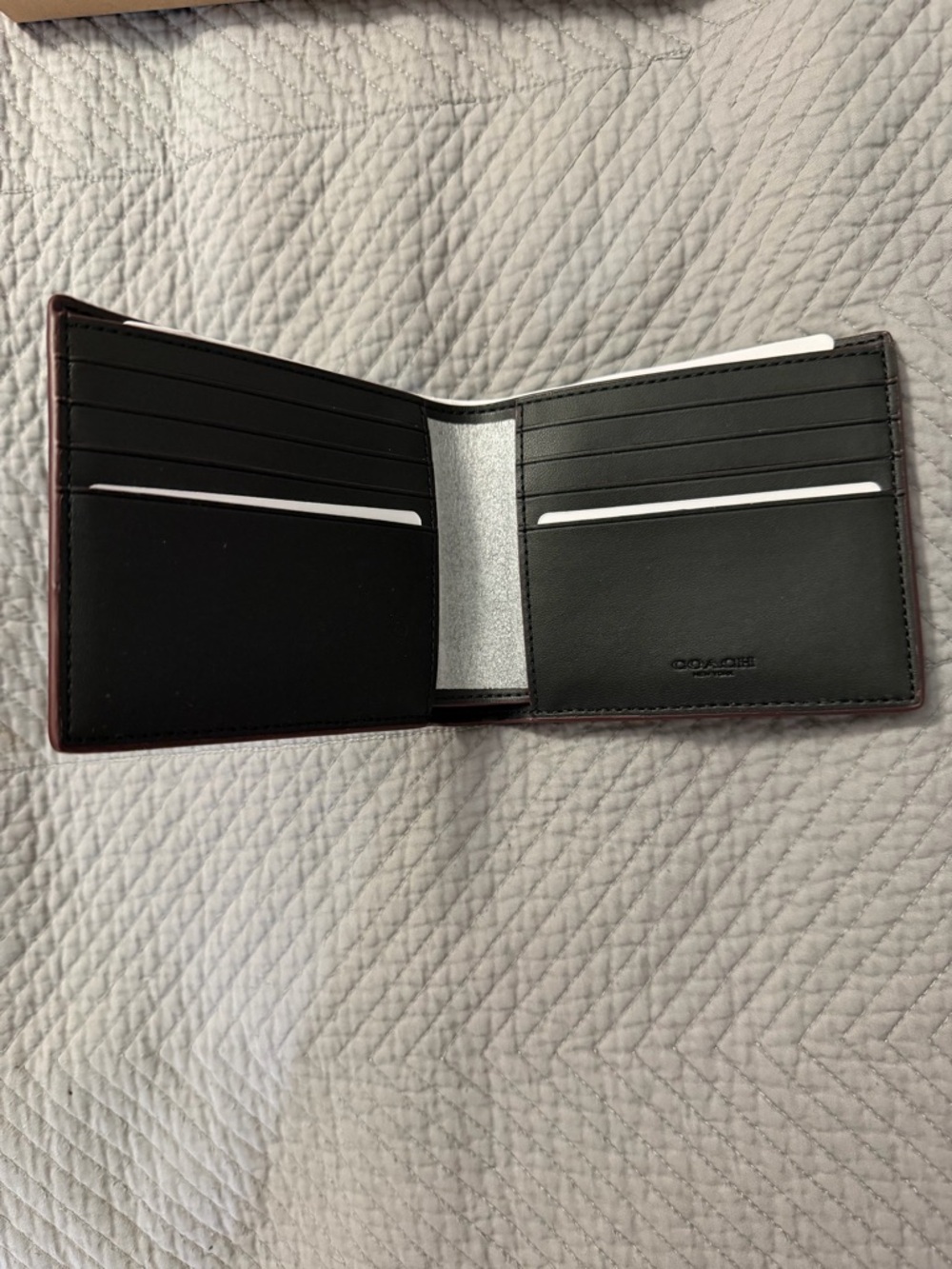 Coach men’s 3 n 1 wallet boxed gift set - Picture 5 of 7